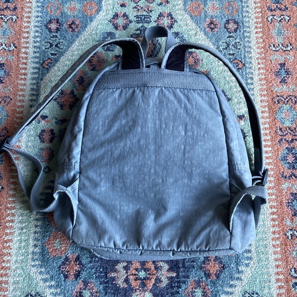 Kipling grey 14” backpack small size bag nylon kids school preschool - Picture 8 of 16